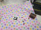 Candy Hearts - cotton lycra - 150cm wide