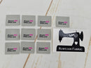 "Dream BIG Little One" Pink Clothing Labels - Pack of 10
