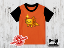 Axolotl Gamer Gold - ORANGE - Panels On Demand