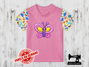 Balloon Animal Butterfly - LIGHT PINK - Panels On Demand