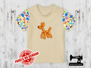 Balloon Animal Dog - SAND BEIGE - Panels On Demand