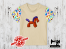 Balloon Animal Horse - SAND BEIGE - Panels On Demand