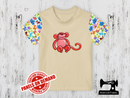 Balloon Animal Monkey - SAND BEIGE - Panels On Demand
