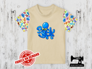 Balloon Animal Octopus - SAND BEIGE - Panels On Demand