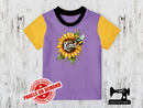 Bee Kind Sunflower - LIGHT PURPLE - Panels On Demand