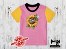 Bee Kind Sunflower - LIGHT PINK - Panels On Demand