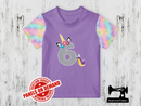 Number 6 Unicorn - LIGHT PURPLE - Panels On Demand