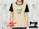 Chibi Creep Love Heart - SAND BEIGE - Panels On Demand