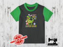 Don't Touch My Easter Eggs Dinosaur - CHARCOAL GREY - Panels On Demand
