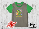 Don't Touch My Easter Eggs Dinosaur - LIGHT GREY - Panels On Demand