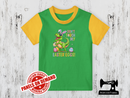 Don't Touch My Easter Eggs Dinosaur - LIME GREEN - Panels On Demand