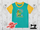 Don't Touch My Easter Eggs Dinosaur - MINT GREEN - Panels On Demand