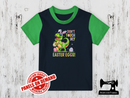 Don't Touch My Easter Eggs Dinosaur - NAVY BLUE - Panels On Demand