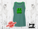 Eat Sleep Mine Repeat - SAGE GREEN - Panels On Demand