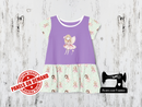Pink Fairy (Blonde) - LIGHT PURPLE - Panels On Demand