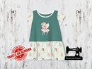 Pink Fairy (Blonde) - SAGE GREEN - Panels On Demand