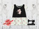 Pink Fairy (Brunette) - BLACK - Panels On Demand