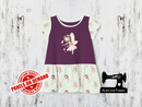 Pink Fairy (Brunette) - PURPLE - Panels On Demand