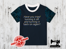 Turn It Off and On - NAVY BLUE - Panels On Demand