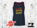 I'm Allergic to Stupidity, I Break Out in Sarcasm - NAVY BLUE - Panels On Demand