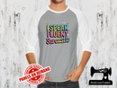 I Speak Fluent Sarcastic - HEATHER GREY - Panels On Demand