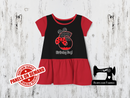 Ladybug Birthday Bug 6 - BLACK - Panels On Demand