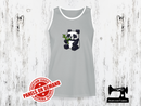 Panda Block Game - HEATHER GREY - Panels On Demand