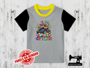 Easter Egg Crusher Monster Truck - HEATHER GREY - Panels On Demand