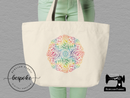 Rainbow F**k It Mandala - Tote Bag - Bespoke
