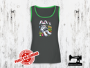 Easter Bunny Gamer Block - CHARCOAL GREY - Panels On Demand