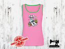 Easter Bunny Gamer Block - LIGHT PINK - Panels On Demand