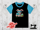 Easter Bunny Gamer Block 2 - BLACK - Panels On Demand