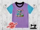 Easter Bunny Gamer Block 2 - LIGHT PURPLE - Panels On Demand