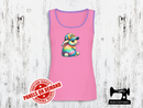 Rainbow Easter Bunny Egg Hunter - LIGHT PINK - Panels On Demand