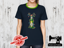 Rein Beer Christmas - NAVY BLUE - Panels On Demand