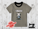 Ctrl Alt Delight Robot - LIGHT GREY - Panels On Demand