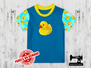 Rubber Ducky - TURQUOISE - Panels On Demand