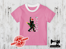 Believe Christmas Big Foot - LIGHT PINK - Panels On Demand