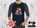Scooter Capybara - NAVY BLUE - Panels On Demand