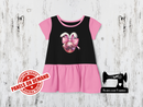 Shiny Disco Ball Easter Bunny Ears - BLACK - Panels On Demand
