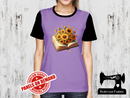 Sunflowers with Book - LIGHT PURPLE - Panels On Demand