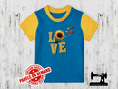 Love Sunflowers - TURQUOISE - Panels On Demand
