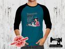 Time Spent With Books and Dogs is Never Wasted - TEAL BLUE - Panels On Demand
