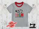 All is Calm Said No Teacher Ever Christmas - HEATHER GREY - Panels On Demand