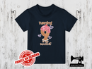 Turning 9 Is the Sweetest (Ice Cream) Birthday - NAVY BLUE - Panels On Demand