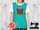 I am Not Responsible For What My Face Does When You Talk - MINT GREEN - Panels On Demand