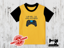 Level 12 Unlocked Gamer Birthday - YELLOW - Panels On Demand
