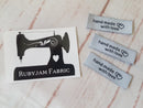 Grey HANDMADE - Clothing Labels - Pack of 15