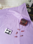 Light Purple - solid cotton lycra - 185cm wide - 220gsm