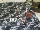 Camouflage Grey - cotton lycra - 150cm wide